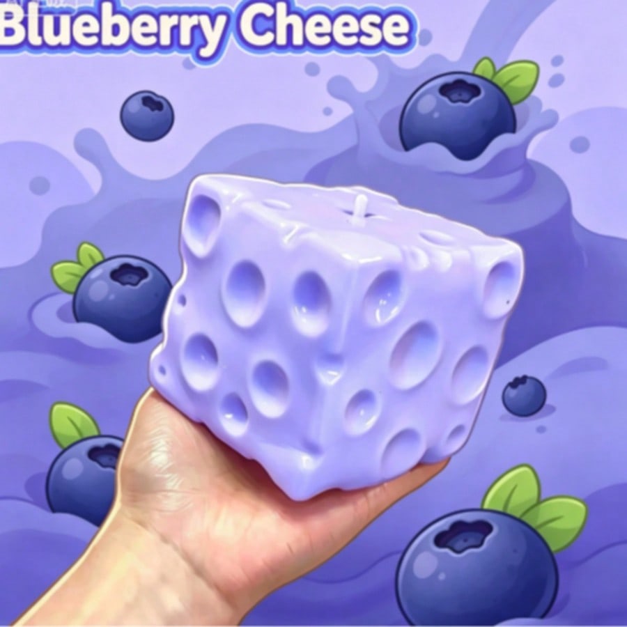 New Blueberry Color Cheese Squ - Food & Snacks Coloring Book Bold & Easy Pdf 评论和价格