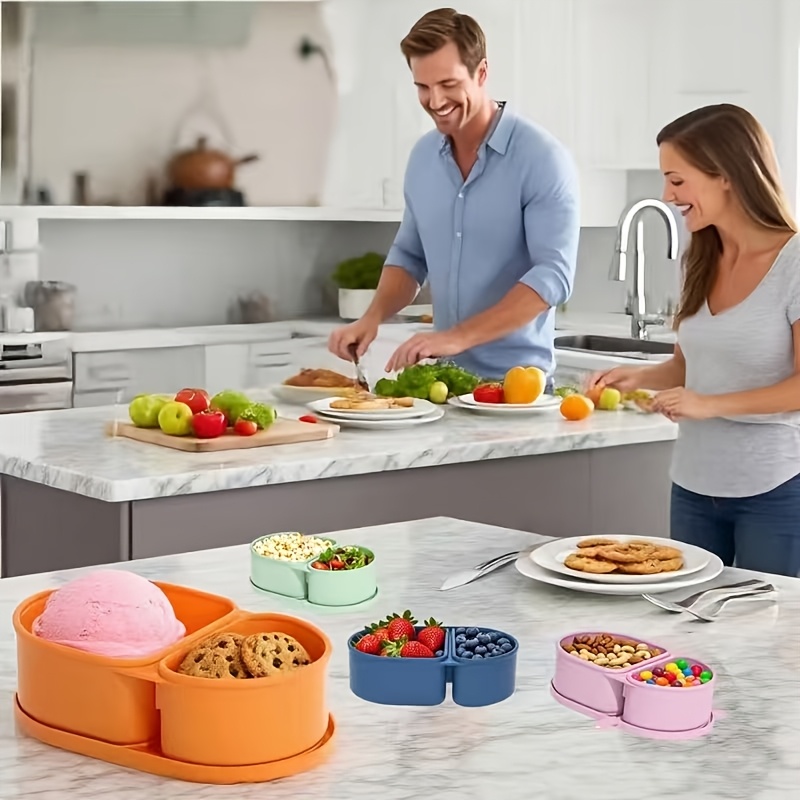 Silicone Snack Container/Cover - Food And Snacks For Picnic 评论和价格