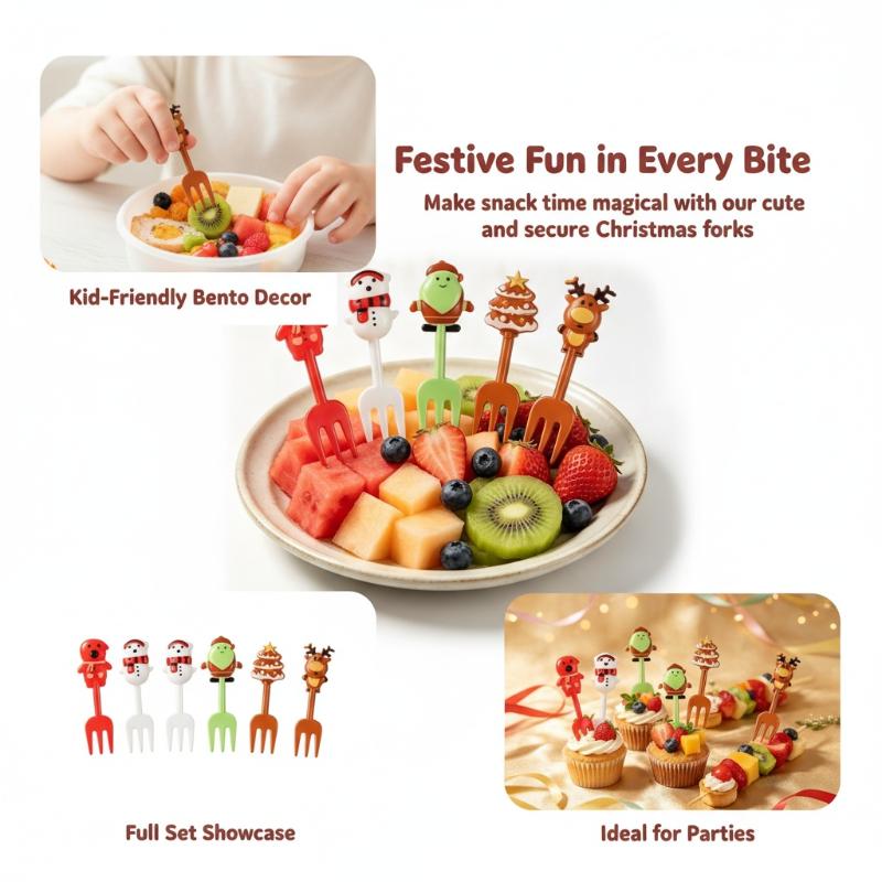 10 Pcs Food Grade Christmas Fr - Xmas Food Snacks 评论和价格