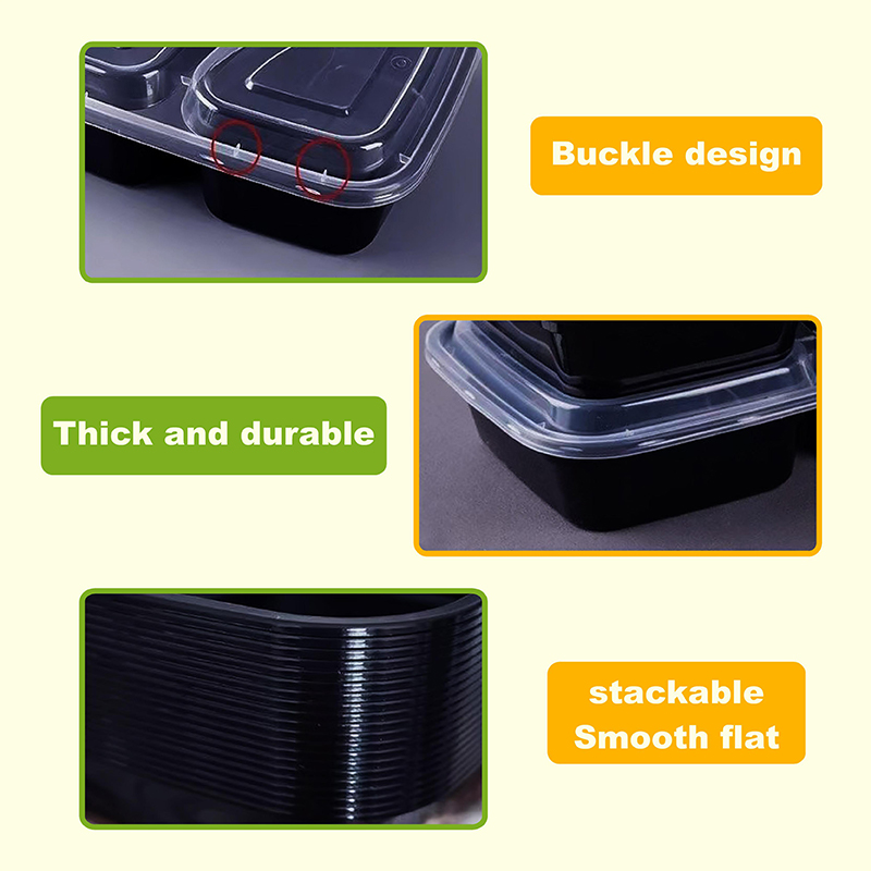 10/40 Pack 26 oz Two-Compartme - Food And Snacks For Picnic 评论和价格
