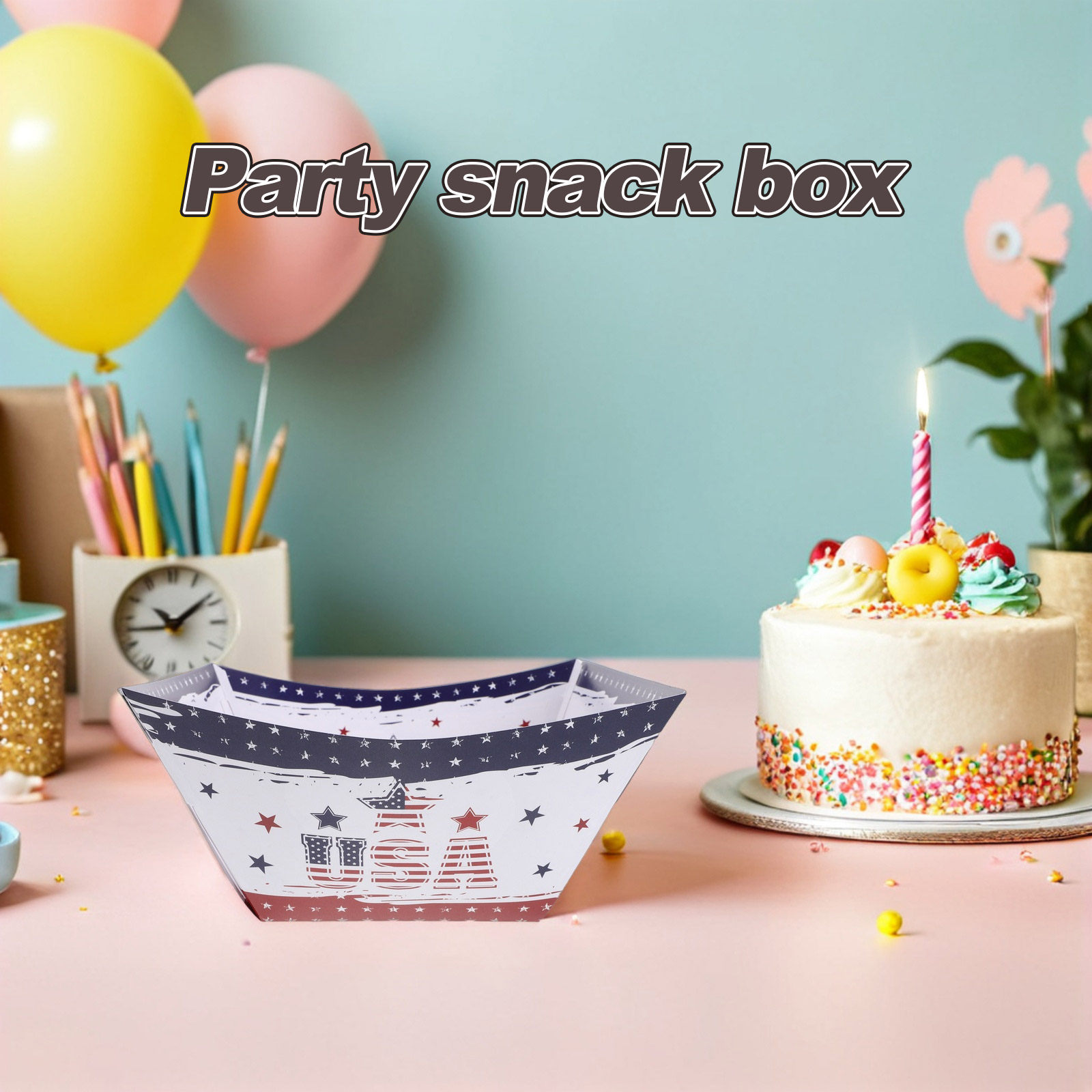 12Pcs Independence Day Party S - Food And Snacks For Picnic 评论和价格