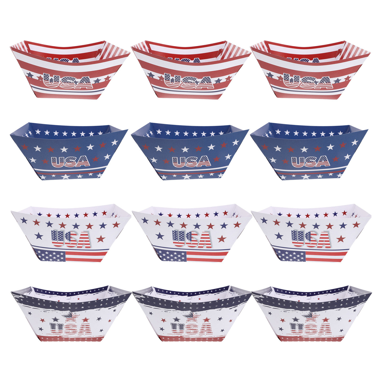12Pcs Independence Day Party S - Food And Snacks For Picnic 评论和价格