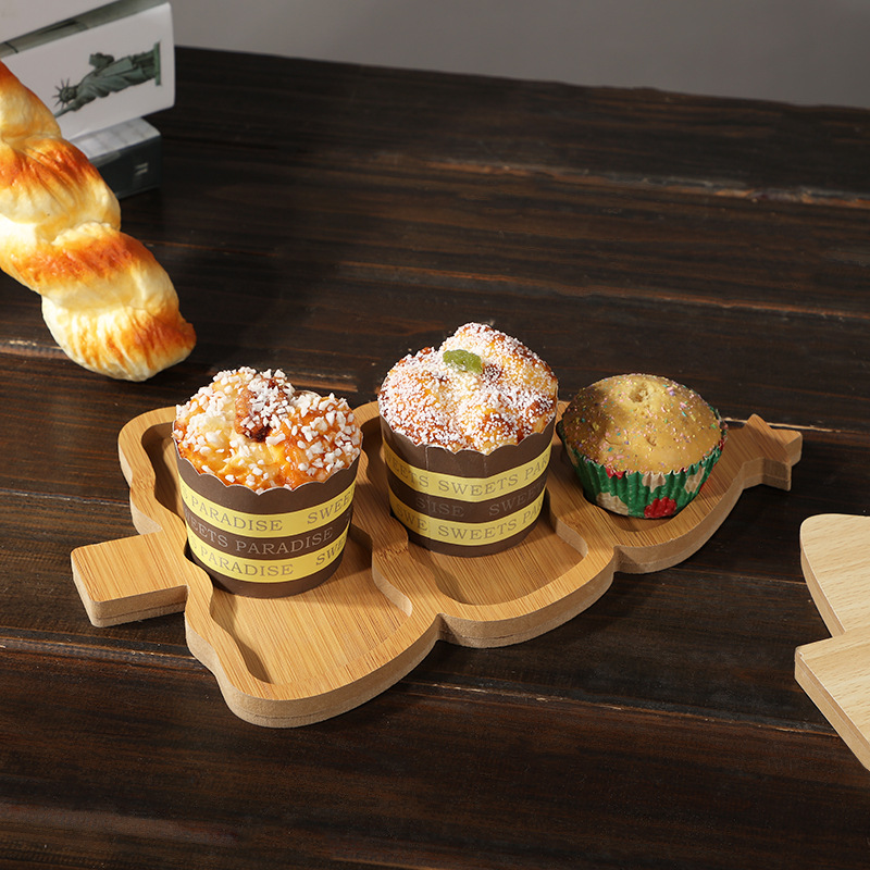 Christmas Plate Wooden Tray Xm - Xmas Food Snacks 评论和价格