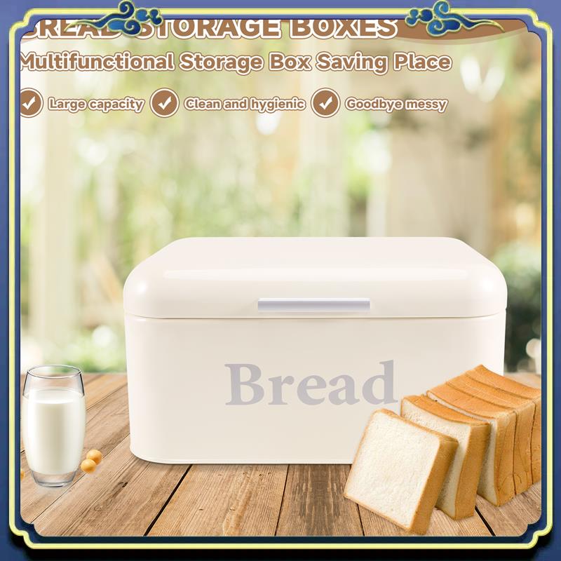 Vintage Bread Box Cupboard Iro - Food E Snacks 评论和价格
