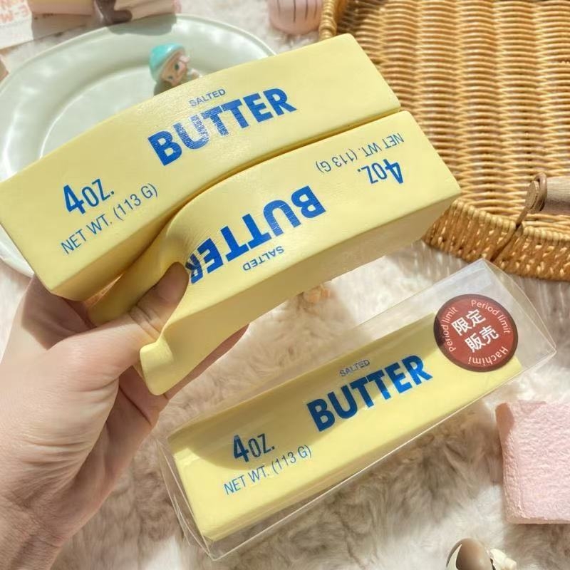 1Pc Butter Squeeze Toy For Adu - Food & Snacks Coloring Book Bold & Easy Pdf 评论和价格