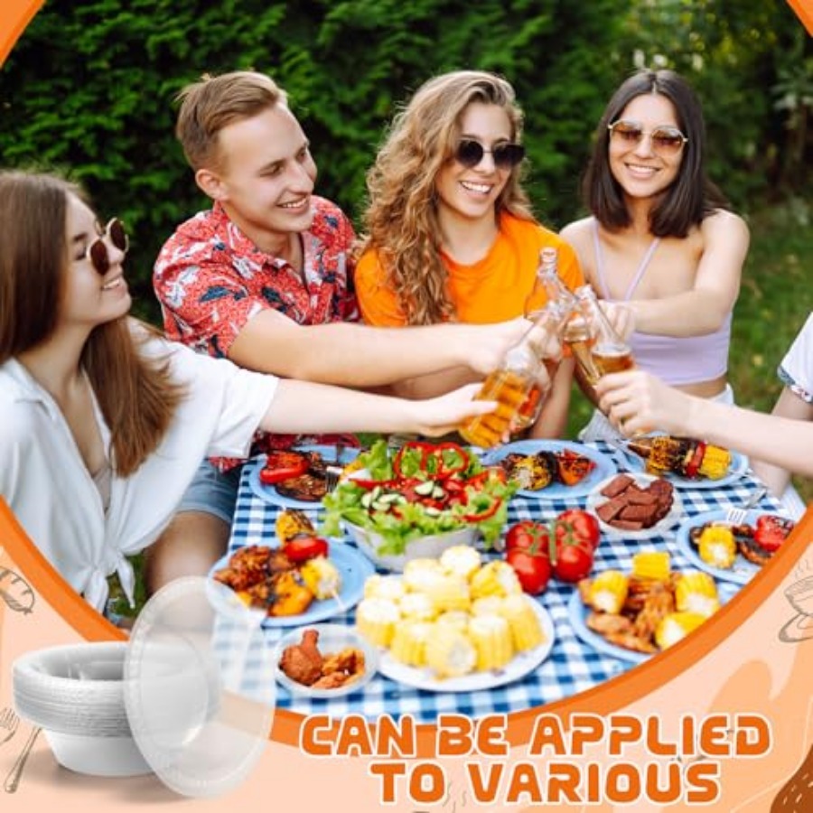 30 Pack 12 oz Disposable Plast - Food And Snacks For Picnic 评论和价格