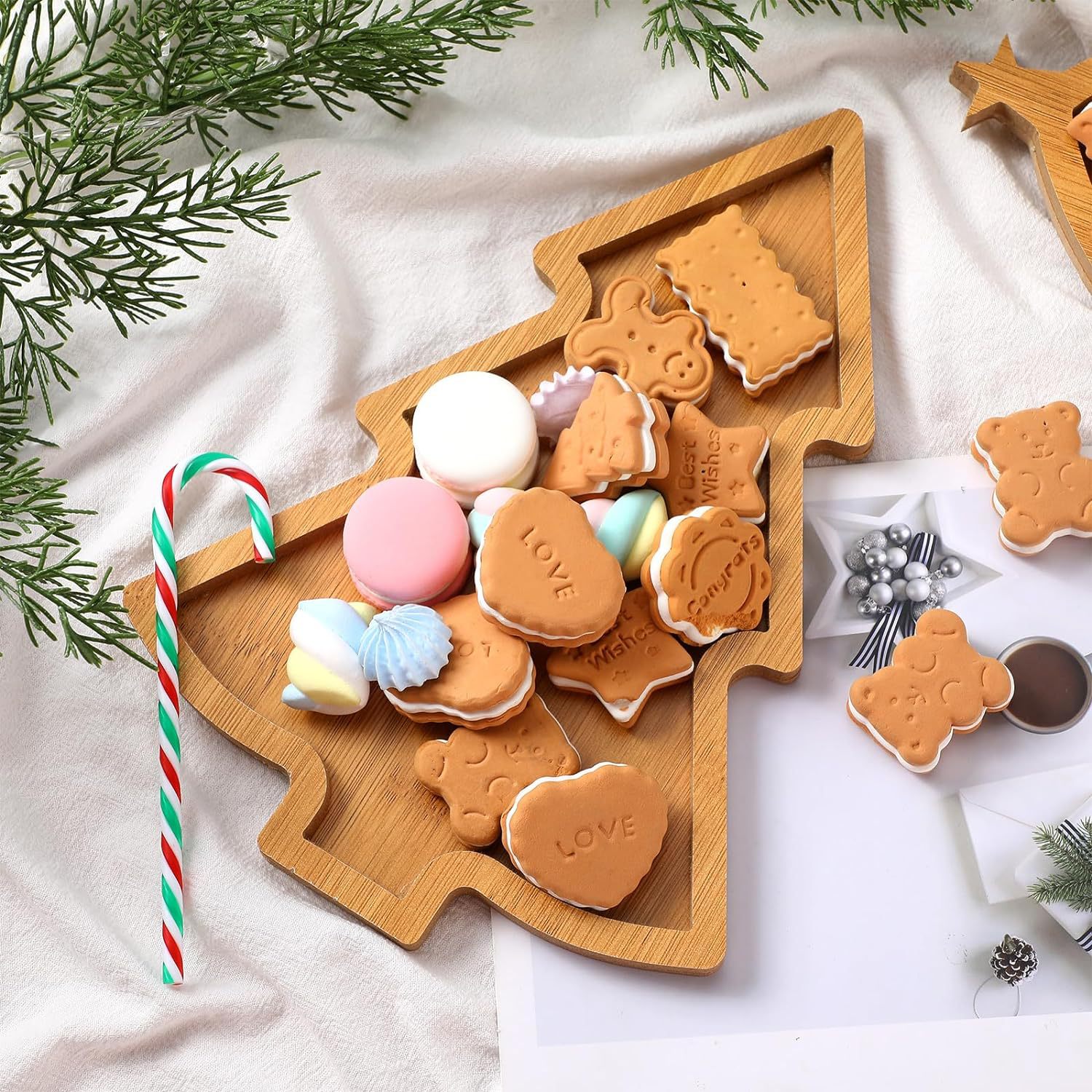 Christmas Tree Shaped Serving  - Xmas Food Snacks 评论和价格