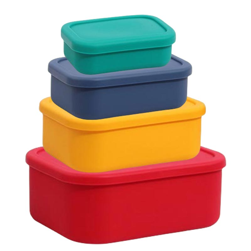 Food-grade Silicone Lunch Box  - Food And Snacks For Picnic 评论和价格
