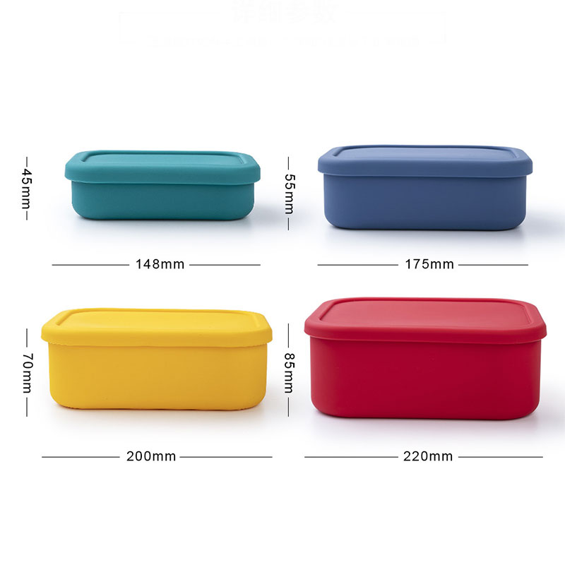 Food-grade Silicone Lunch Box  - Food And Snacks For Picnic 评论和价格