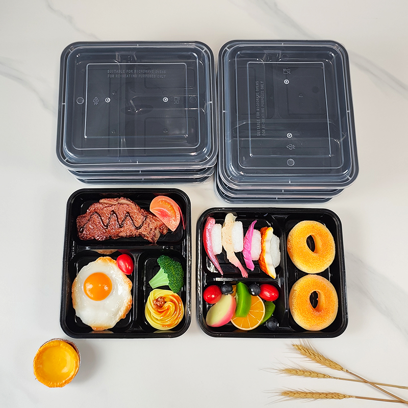 3-Compartment 34 Oz/1000 Ml, 1 - Food And Snacks For Picnic 评论和价格